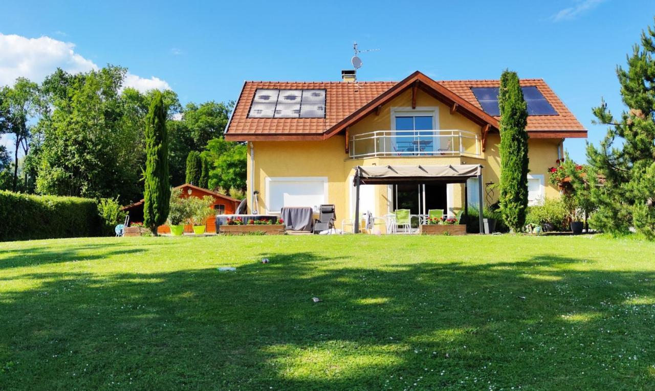 Location Chambres Le Panorama - Aeroport Geneve - Pays De Gex Chevry  Eksteriør billede