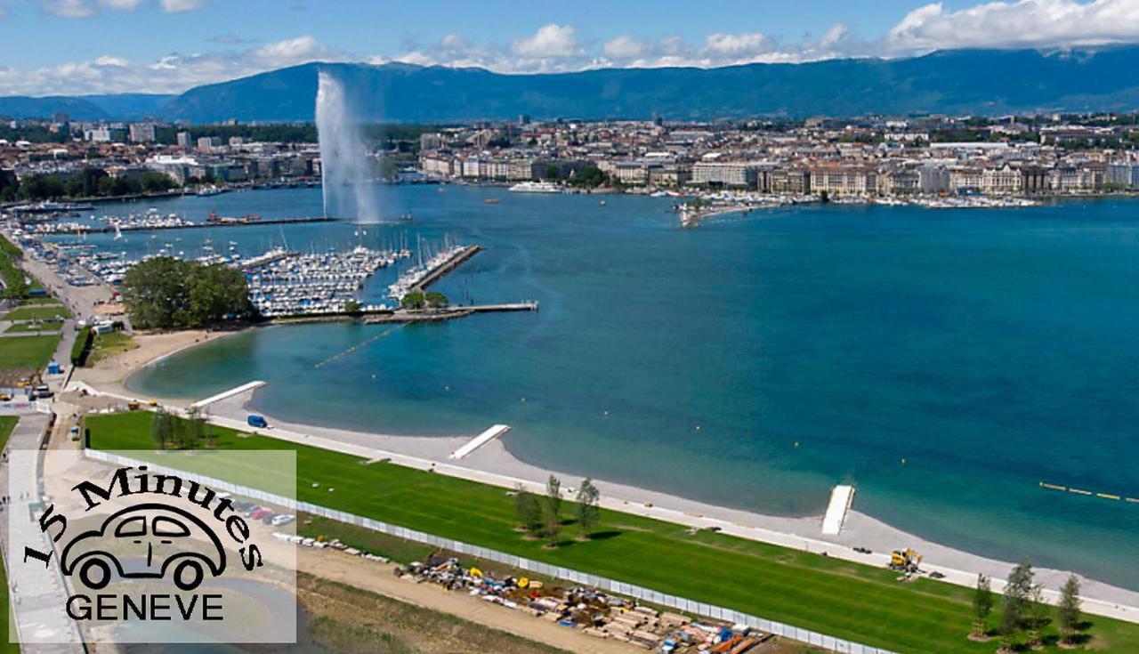 Location Chambres Le Panorama - Aeroport Geneve - Pays De Gex Chevry  Eksteriør billede